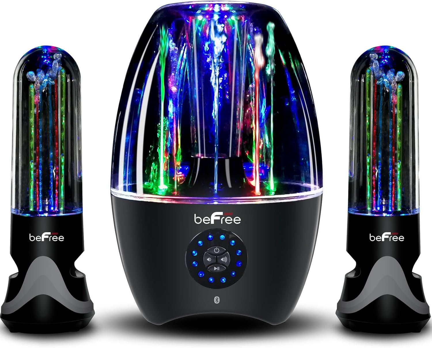 beFree Sound LED Dancing Water Bluetooth Sound System