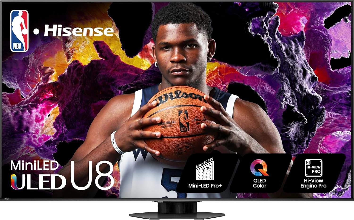 Hisense U8 Series 65U8N 65-Inch ULED 4K Google TV