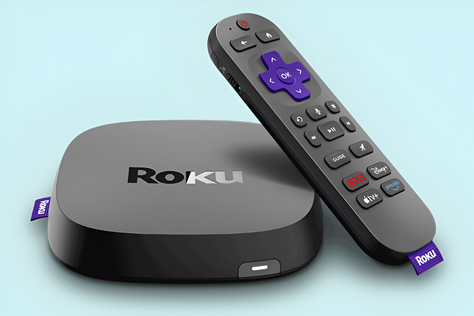 photo of a Roku streaming player