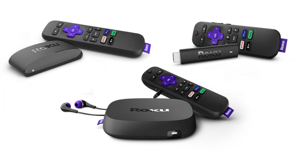 photo of Roku streaming devices