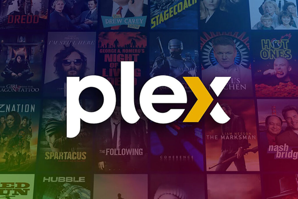 colorful Plex logo